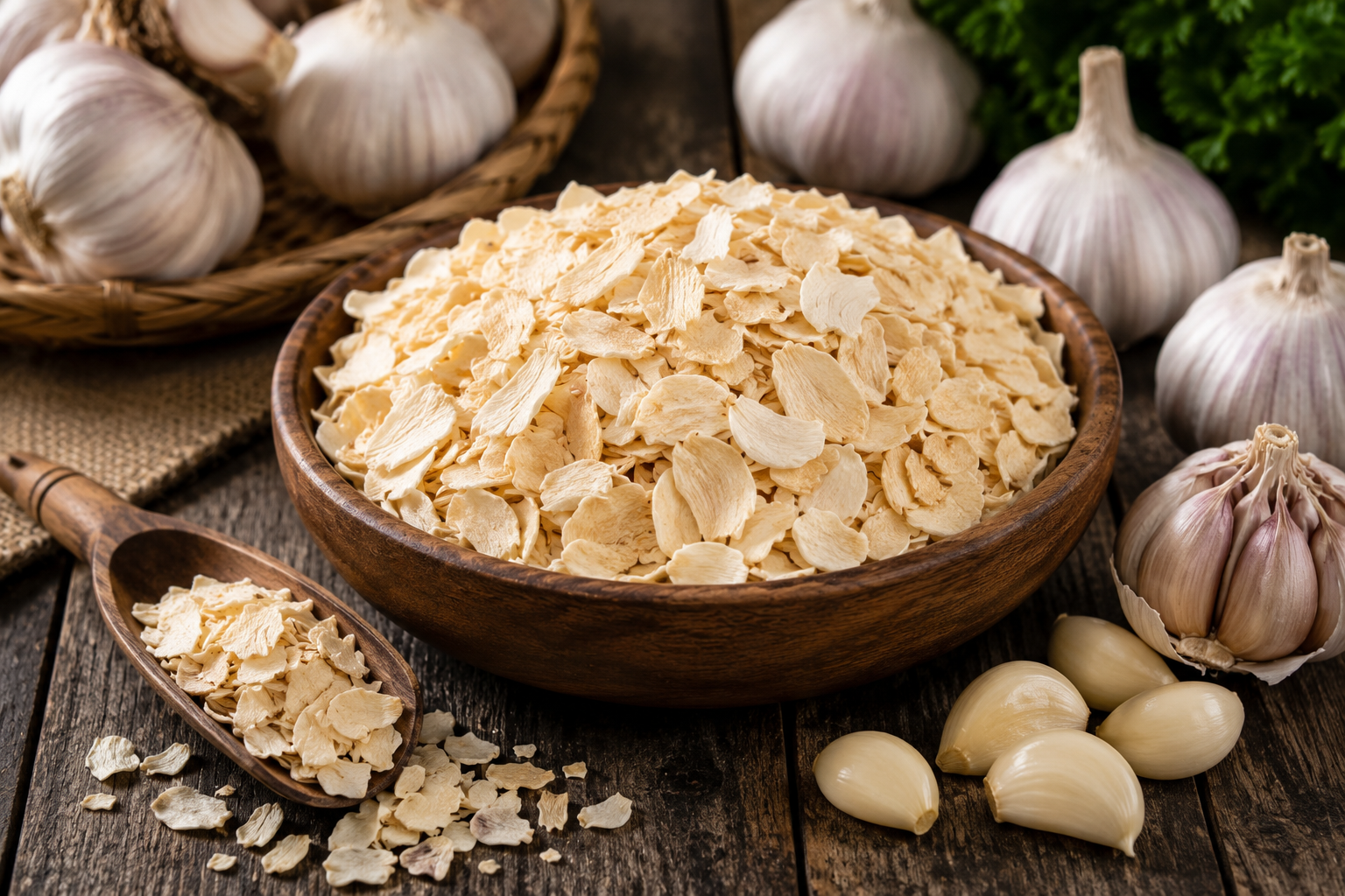 Dehydrated Garlic