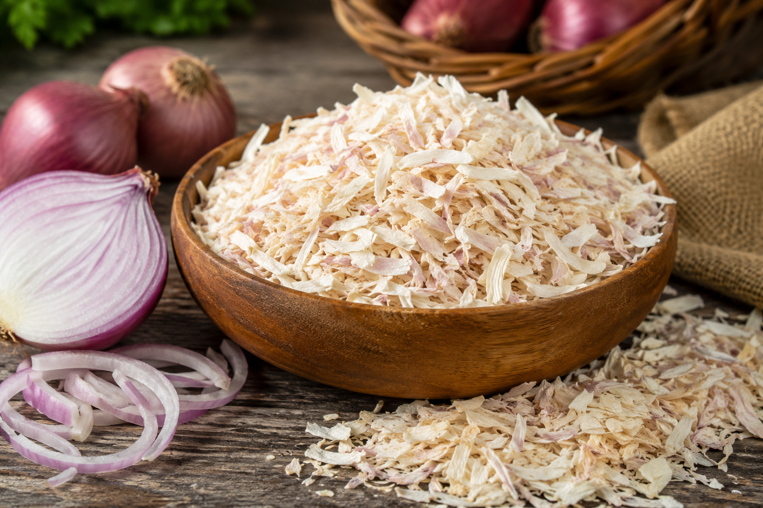 Dehydrated Onion