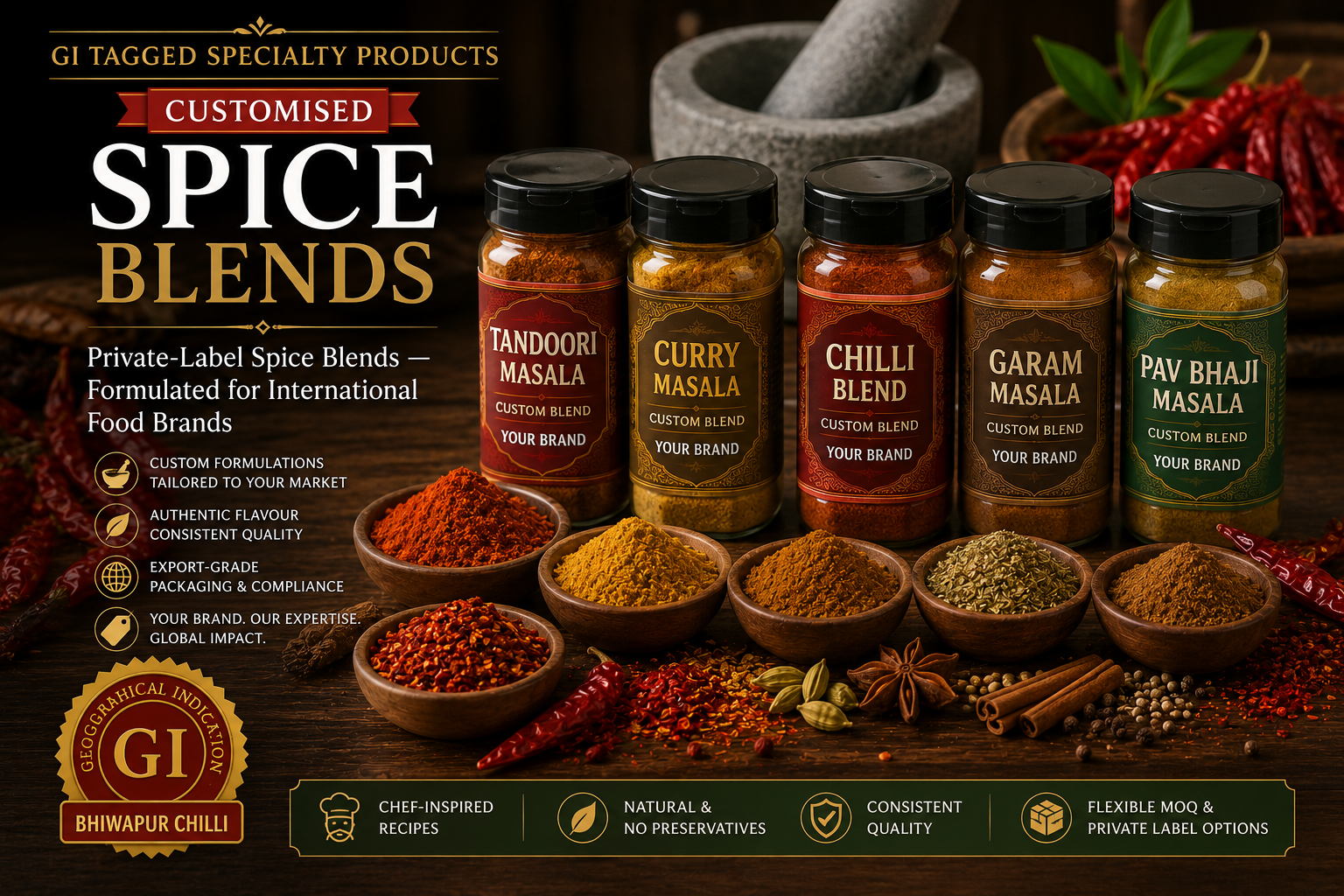 Customised Spice Blends